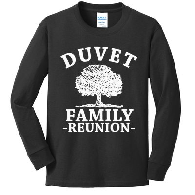 Duvet Family Reunion Kids Long Sleeve Shirt