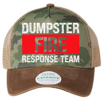 Dumpster Fire Response Team Legacy Tie Dye Trucker Hat