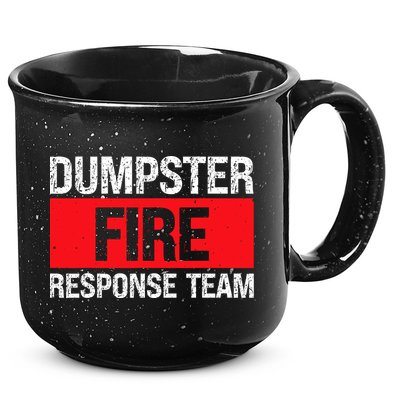 Dumpster Fire Response Team 15oz Campfire Ceramic Mug
