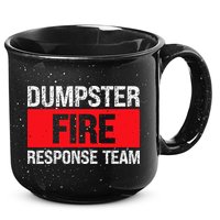 Dumpster Fire Response Team 15oz Campfire Ceramic Mug