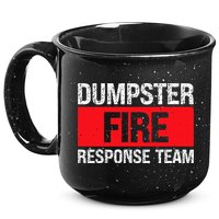 Dumpster Fire Response Team 15oz Campfire Ceramic Mug