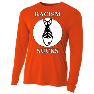 Diplo Fuck Racism Fishbone Cooling Performance Long Sleeve Crew