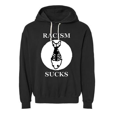 Diplo Fuck Racism Fishbone Garment-Dyed Fleece Hoodie