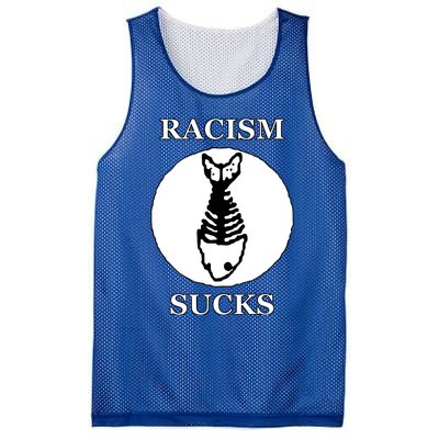 Diplo Fuck Racism Fishbone Mesh Reversible Basketball Jersey Tank