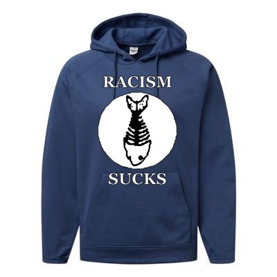 Diplo Fuck Racism Fishbone Performance Fleece Hoodie