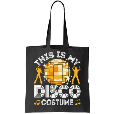 Disco Fever: Retro Party Costume for Halloween Tote Bag