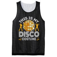 Disco Fever: Retro Party Costume for Halloween Mesh Reversible Basketball Jersey Tank