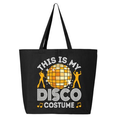 Disco Fever: Retro Party Costume for Halloween 25L Jumbo Tote