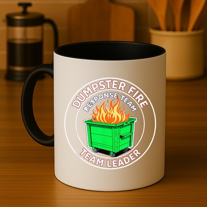 Dumpster Fire Response Team Leader Mug