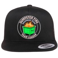 Dumpster Fire Response Team Leader Flatbill Hat