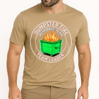 Dumpster Fire Response Team Leader Cooling Performance Crew T-Shirt