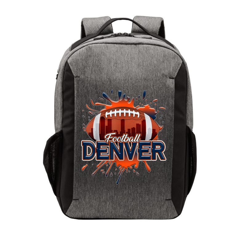 Denver Football Shirt Retro Vintage Colorado Bronco Vector Backpack
