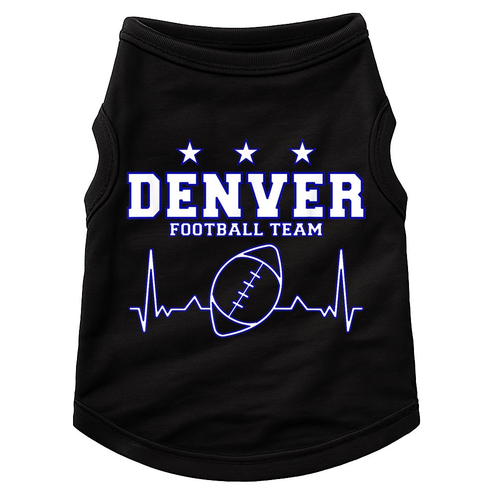 Denver Football Shirt I Football Tshirt I Colorado Bronco Doggie Tank