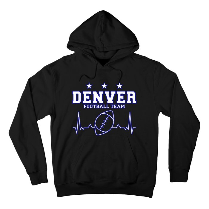 Denver Football Shirt I Football Tshirt I Colorado Bronco Hoodie