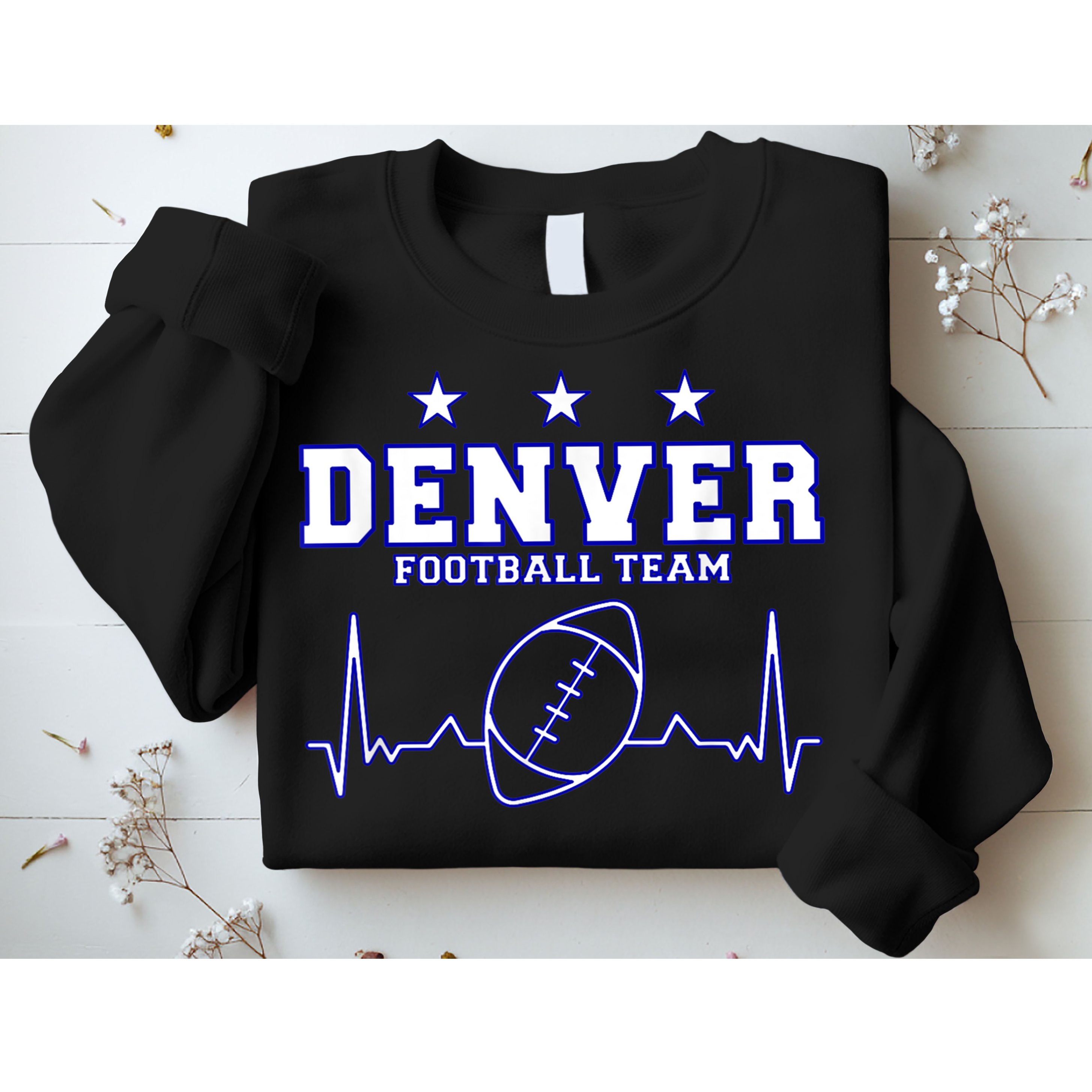 Denver Football Shirt I Football Tshirt I Colorado Bronco Sweatshirt