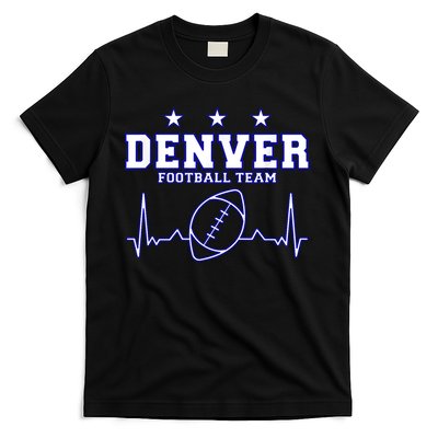 Denver Football Shirt I Football Tshirt I Colorado Bronco T-Shirt