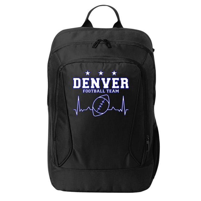 Denver Football Shirt I Football Tshirt I Colorado Bronco City Backpack