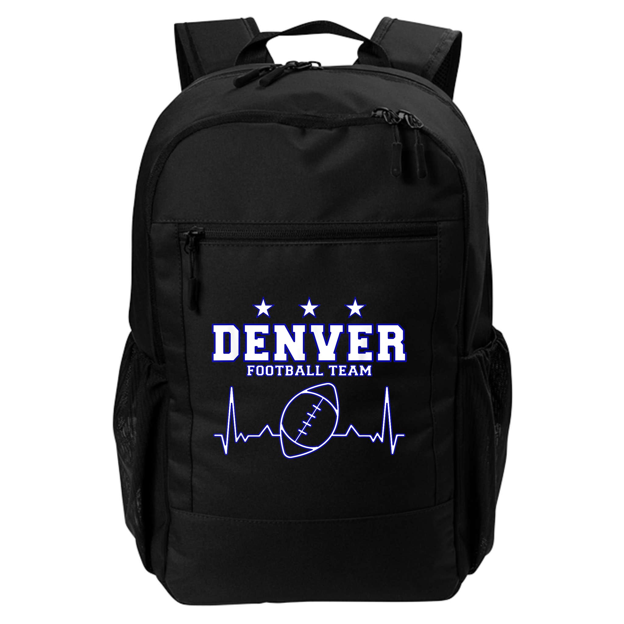 Denver Football Shirt I Football Tshirt I Colorado Bronco Backpack