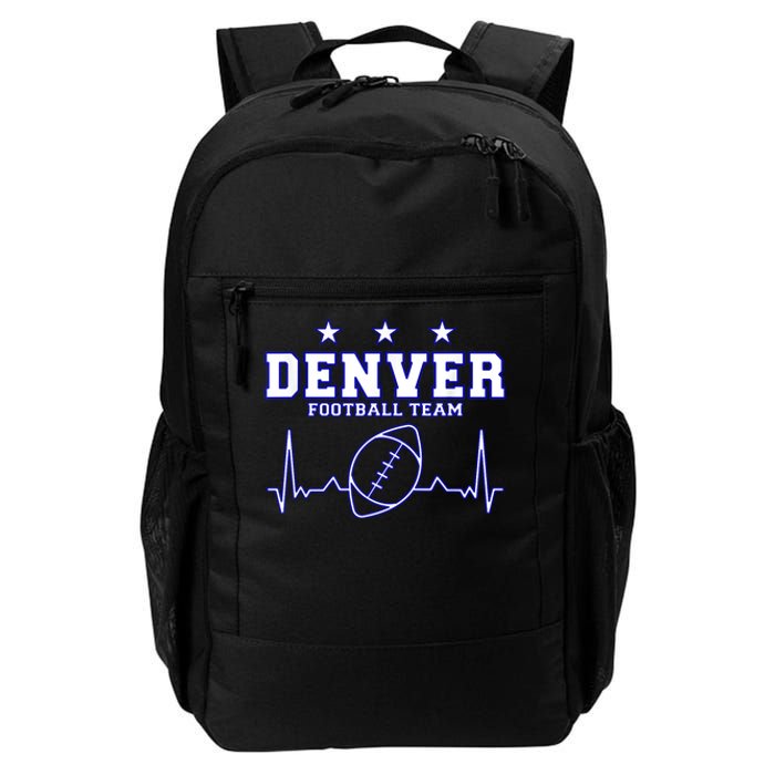 Denver Football Shirt I Football Tshirt I Colorado Bronco Daily Commute Backpack