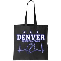 Denver Football Shirt I Football Tshirt I Colorado Bronco Tote Bag