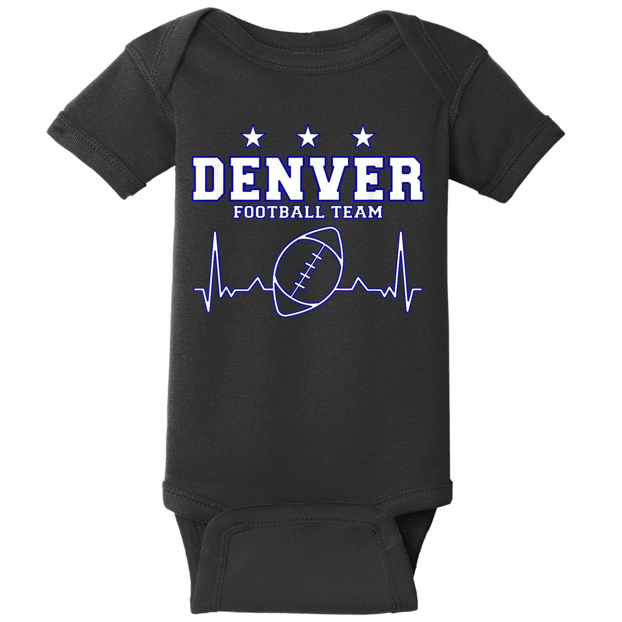 Denver Football Shirt I Football Tshirt I Colorado Bronco Baby Bodysuit