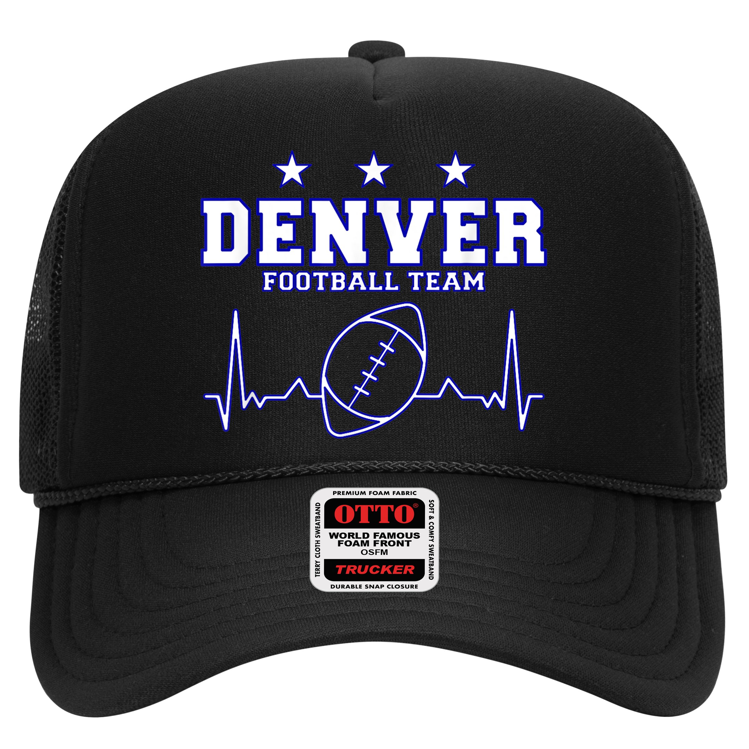 Denver Football Shirt I Football Tshirt I Colorado Bronco Hat