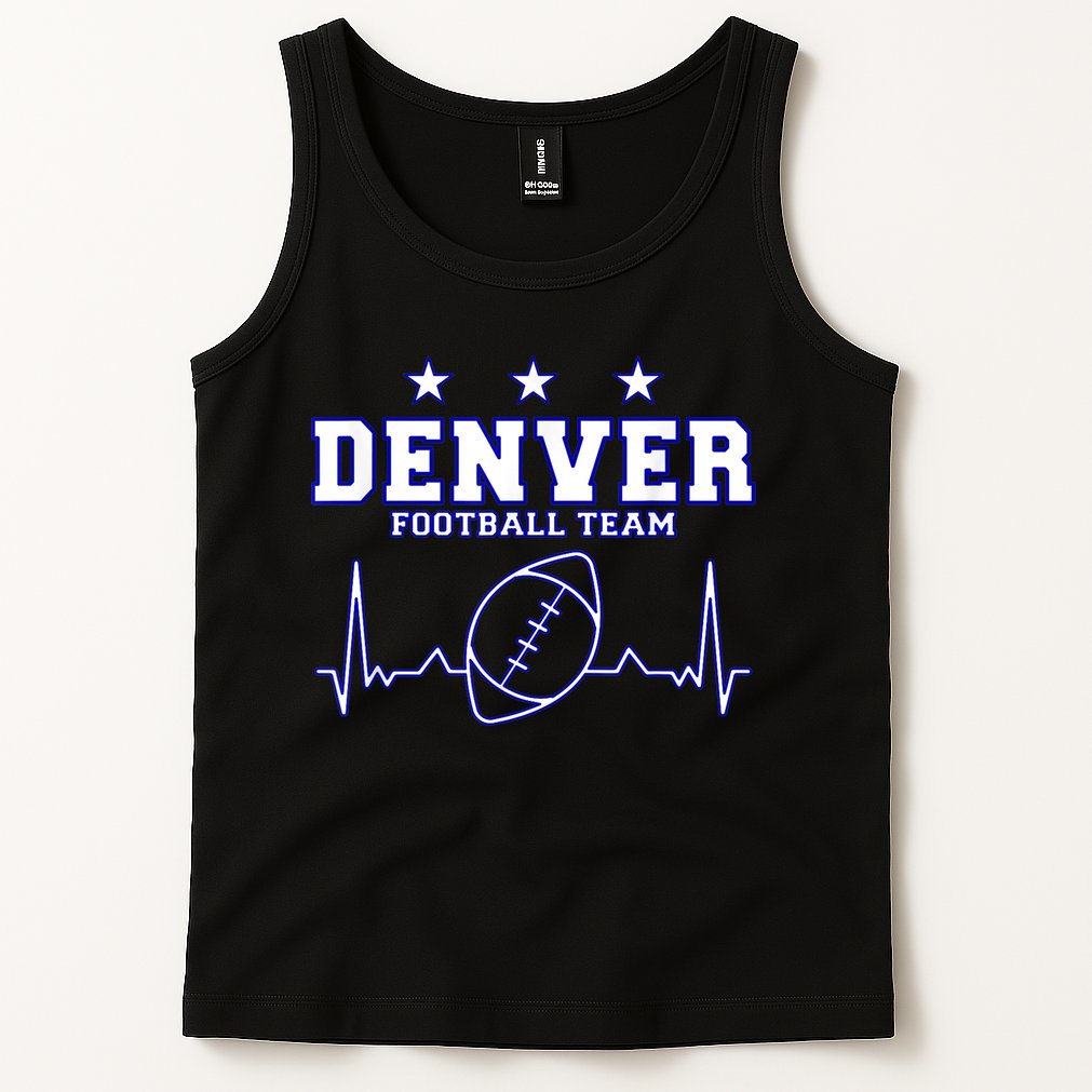 Denver Football Shirt I Football Tshirt I Colorado Bronco Tank Top
