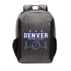 Denver Football Shirt I Football Tshirt I Colorado Bronco Vector Backpack