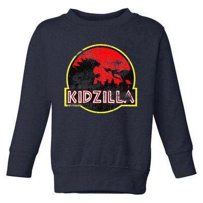 Distressed Funny 'S 'S Birthday Gift Zilla Gift Toddler Sweatshirt