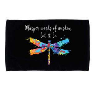 Dragonfly For Spiritual Faith Dragonflies Lovers VNeck Microfiber Hand Towel