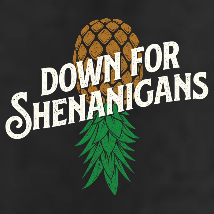 Down For Shenanigans Swinger Couple Upside Down Pineapple Cool Comfort Performance Bucket Hat