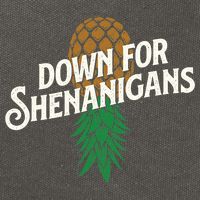 Down For Shenanigans Swinger Couple Upside Down Pineapple Cotton Canvas Backpack