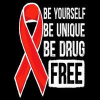 Drug Free Say No To Drugs Wear Red Awareness Red Ribbon Week Impact Tech Backpack