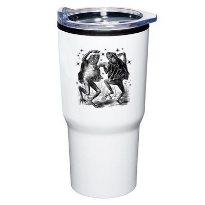 Dancing Frog Stars Vintage Tumbler