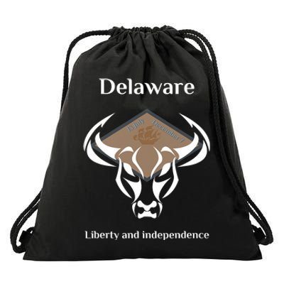 Delaware First State Drawstring Bag