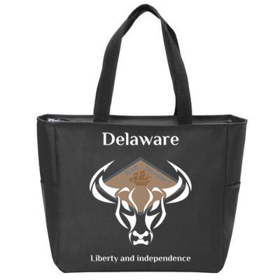 Delaware First State Zip Tote Bag