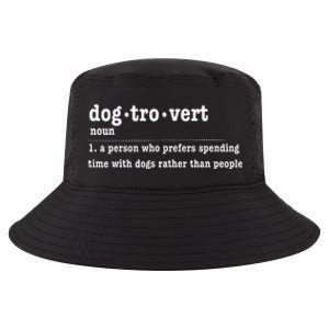 Dogtrovert Funny Sarcastic Dog Lover Cool Comfort Performance Bucket Hat