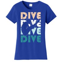 Dive Funny Springboard Diving Gift For High Diver Girls Meaningful Gift Women's T-Shirt