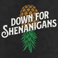 Down For Shenanigans Swinger Couple Upside Down Pineapple 11oz C Handle Ceramic Mug