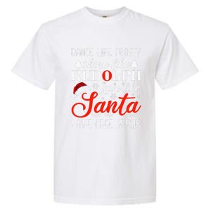 Dance Frosty Shine Rudolph Give Santa Love Jesus Christian  Garment-Dyed Heavyweight T-Shirt