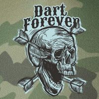 Dart Forever Skull Legacy Tie Dye Trucker Hat