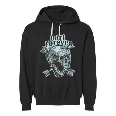 Dart Forever Skull Garment-Dyed Fleece Hoodie