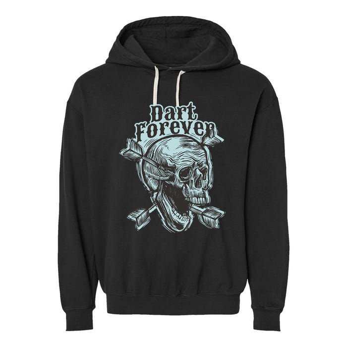 Dart Forever Skull Garment-Dyed Fleece Hoodie