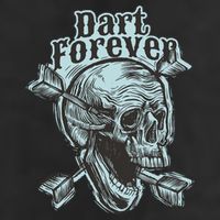 Dart Forever Skull Garment-Dyed Fleece Hoodie