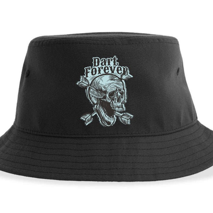 Dart Forever Skull Sustainable Bucket Hat