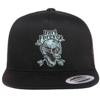 Dart Forever Skull Flat Bill Trucker Hat