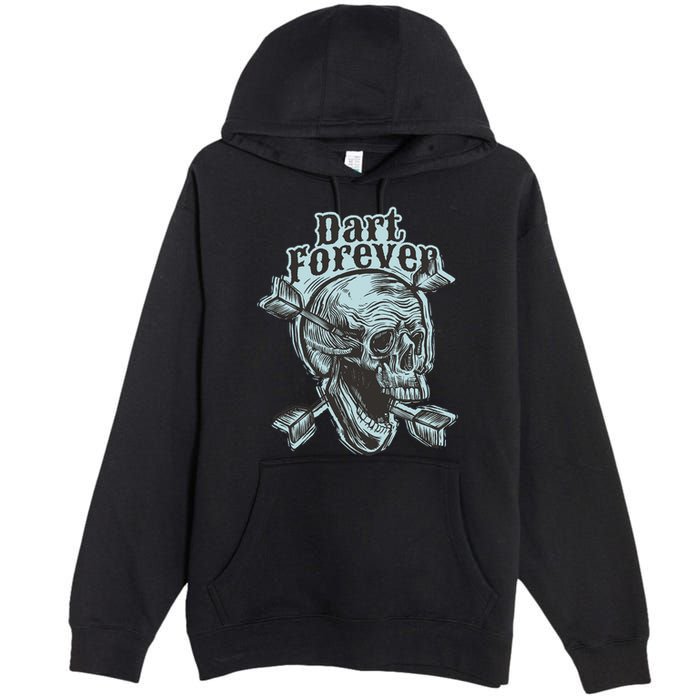 Dart Forever Skull Premium Pullover Hoodie