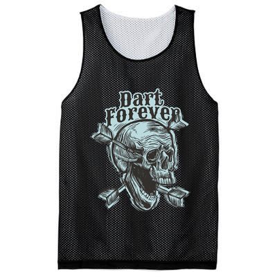 Dart Forever Skull Mesh Reversible Basketball Jersey Tank