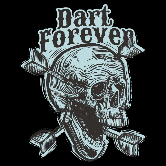Dart Forever Skull Mousepad