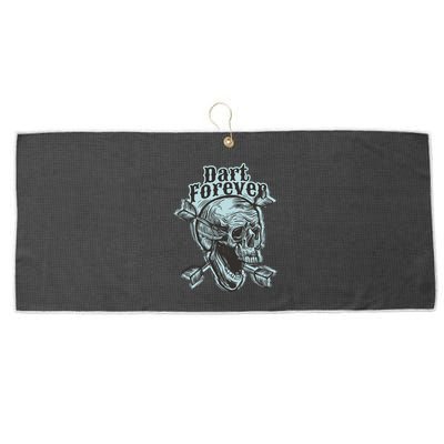 Dart Forever Skull Large Microfiber Waffle Golf Towel